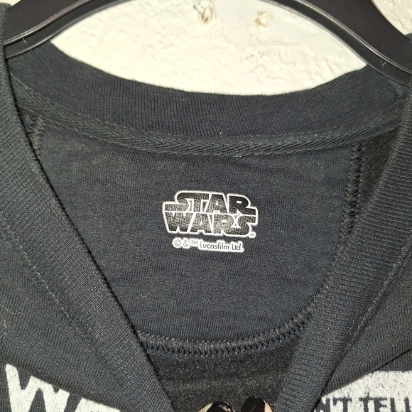 Star Wars Don't Tell Me The Odds Han Solo Long-Sleeve Crewneck XL - Picture 4 of 4